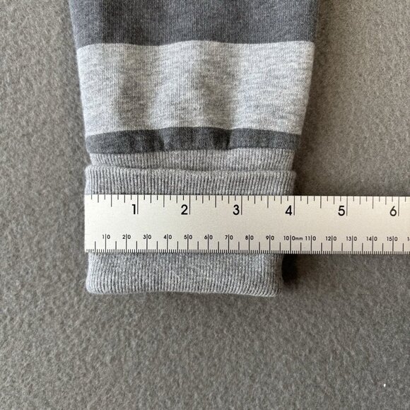 Nike Boys Junior Bomber Sweatshirt Jacket Size XL Vtg Retro Pullover Y2K Stipped - Picture 11 of 15